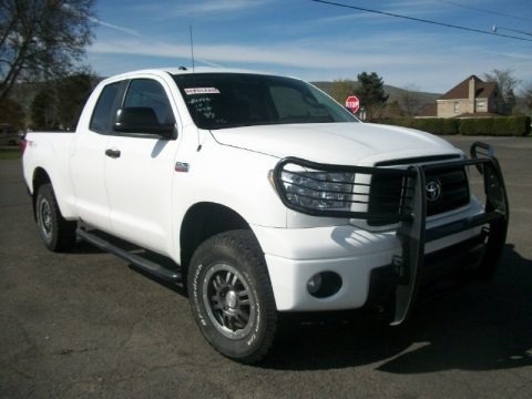 Super White 2010 Toyota Tundra TRD Rock Warrior Double Cab 4x4