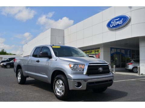 Silver Sky Metallic 2011 Toyota Tundra TRD Double Cab 4x4