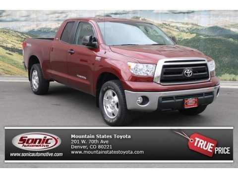 Salsa Red Pearl 2010 Toyota Tundra TRD Double Cab 4x4