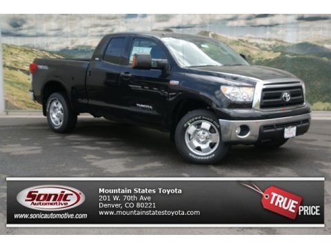 Black 2013 Toyota Tundra SR5 TRD Double Cab 4x4 Black 2013 Toyota Tundra SR5 TRD Double Cab 4x4