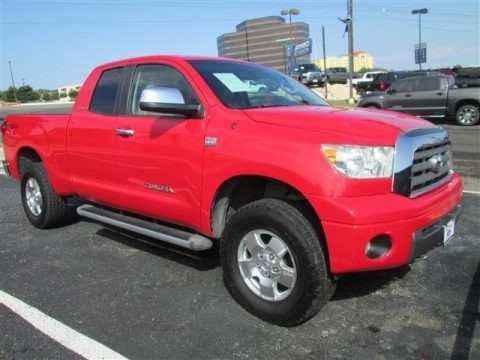 Radiant Red 2007 Toyota Tundra Limited Double Cab Radiant Red 2007 Toyota Tundra Limited Double Cab