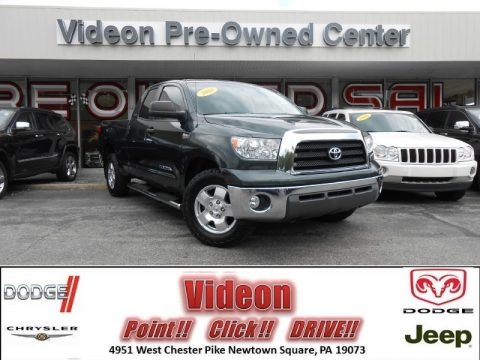 Timberland Green Mica 2008 Toyota Tundra SR5 Double Cab