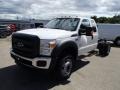 Ford F550 Super Duty XL SuperCab 4x4 Chassis Oxford White photo #4