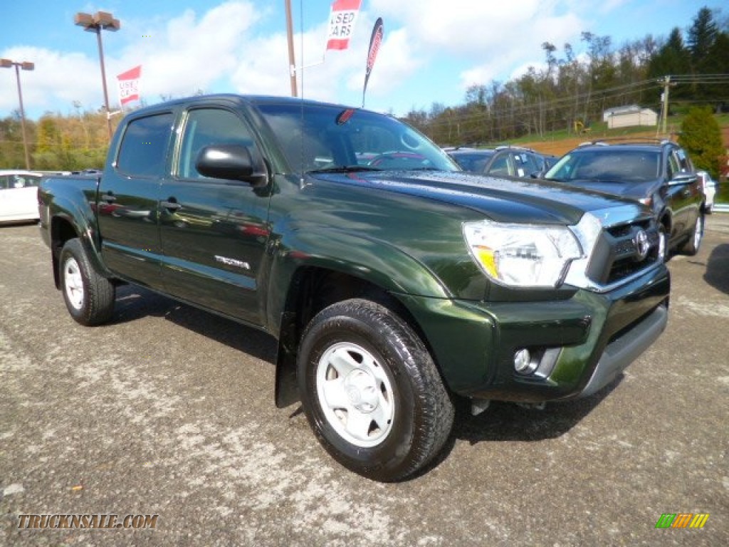 2013 Toyota V6 SR5 Double Cab 4x4 in Spruce Green Mica photo 4 058665 Truck N' Sale
