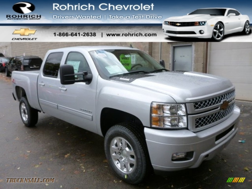 2014 Chevrolet Silverado 2500HD LT Crew Cab 4x4 in Silver ... 2014 Chevrolet Silverado 2500HD LT Crew Cab 4x4 in Silver ...