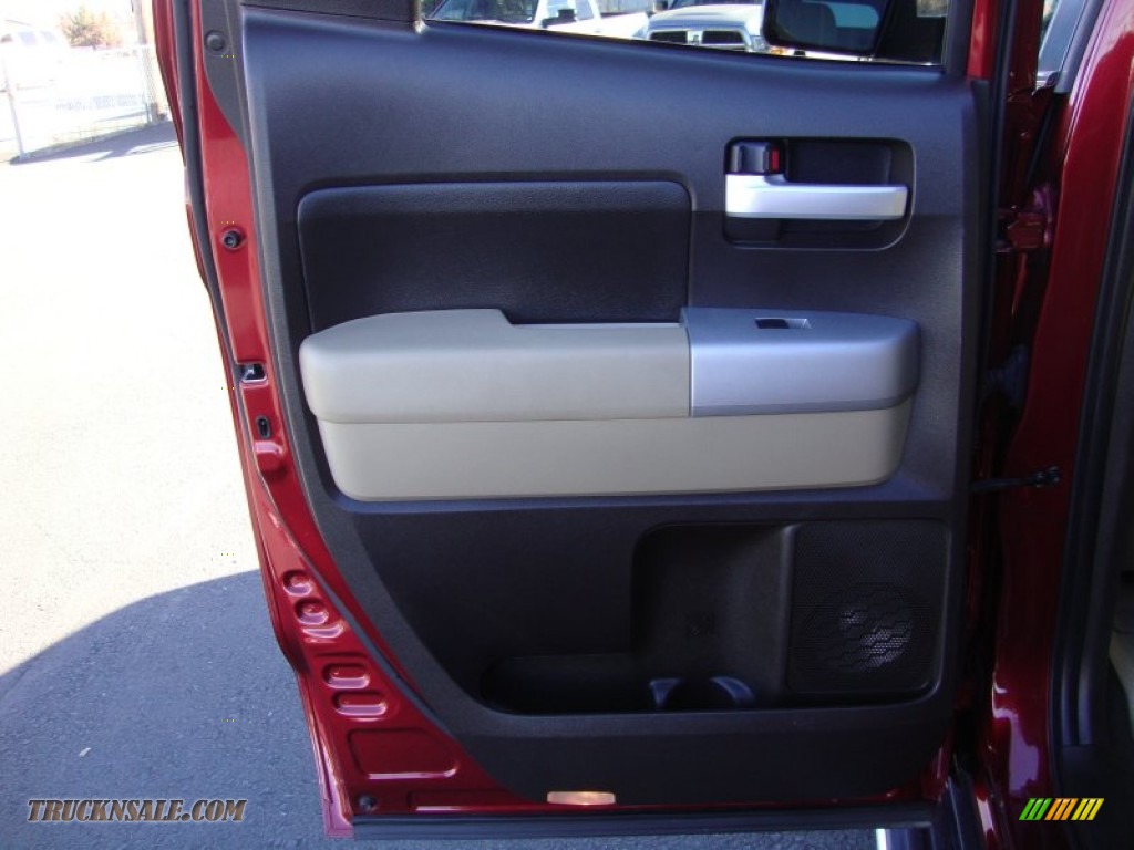 2007 Tundra Limited Double Cab - Salsa Red Pearl / Graphite Gray photo #23