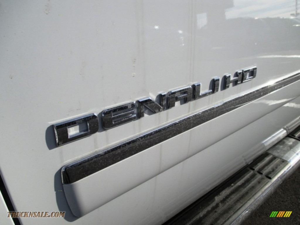 2014 Sierra 2500HD Denali Crew Cab 4x4 - Summit White / Ebony photo #6