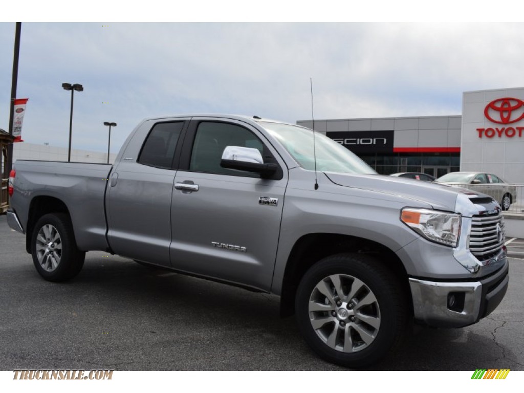 Silver Sky Metallic / Graphite Toyota Tundra Limited Double Cab