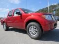 Nissan Frontier SV Crew Cab Lava Red photo #7