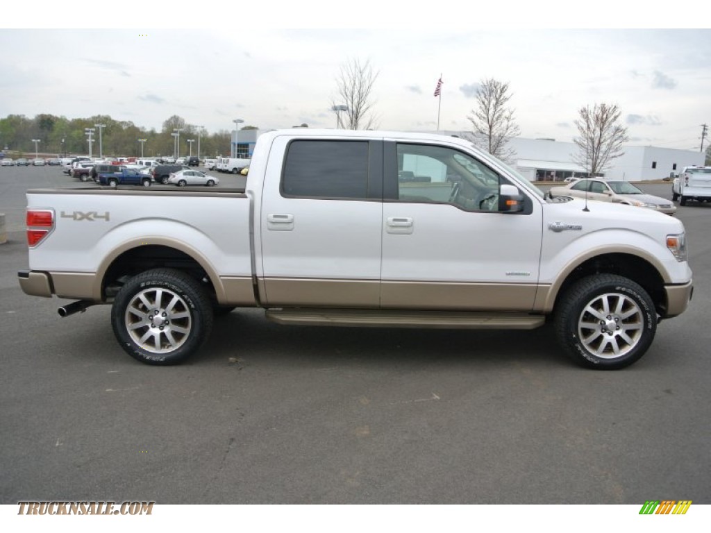 2013 F150 King Ranch SuperCrew 4x4 - Oxford White / King Ranch Chaparral Leather photo #6
