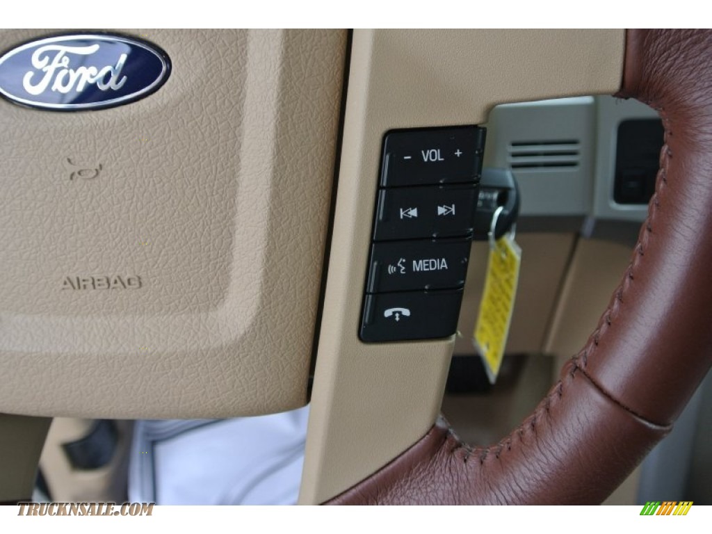 2013 F150 King Ranch SuperCrew 4x4 - Oxford White / King Ranch Chaparral Leather photo #21