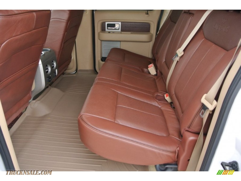 2013 F150 King Ranch SuperCrew 4x4 - Oxford White / King Ranch Chaparral Leather photo #23