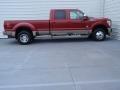 Ford F350 Super Duty King Ranch Crew Cab 4x4 Dually Ruby Red Metallic photo #3