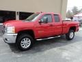Chevrolet Silverado 2500HD LT Extended Cab 4x4 Victory Red photo #1