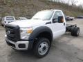 Ford F450 Super Duty XL Regular Cab 4x4 Chassis Oxford White photo #6
