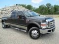 Ford F350 Super Duty Lariat Crew Cab 4x4 Dually Forest Green Metallic photo #1
