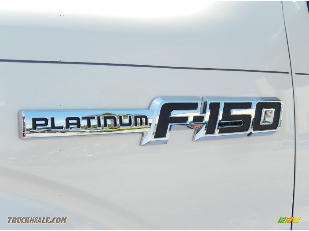 2014 F150 Platinum SuperCrew 4x4 - White Platinum / Platinum Unique Pecan photo #5