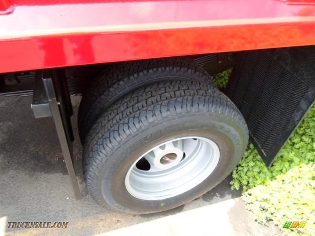 2015 Sierra 3500HD Work Truck Regular Cab Dump Truck - Fire Red / Jet Black/Dark Ash photo #5
