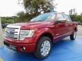 Ford F150 Platinum SuperCrew 4x4 Ruby Red photo #1