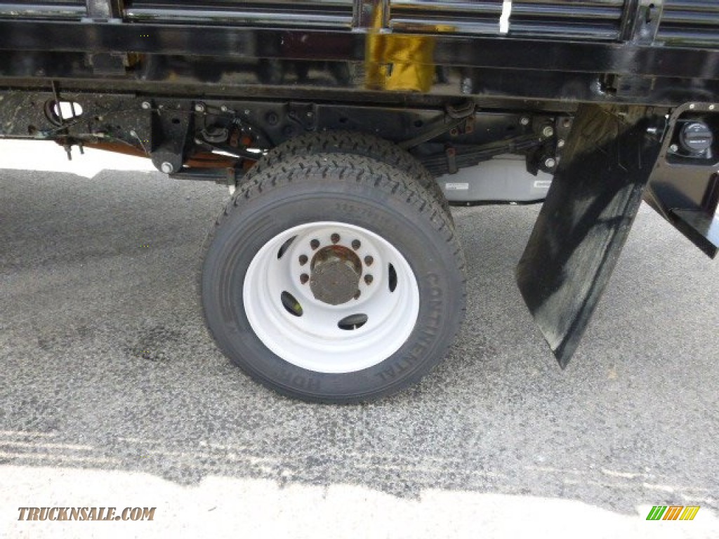 2014 F550 Super Duty XL Regular Cab 4x4 Stake Truck - Vermillion Red / Steel photo #9
