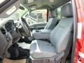 Ford F550 Super Duty XL Regular Cab 4x4 Stake Truck Vermillion Red photo #10