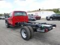 Ford F550 Super Duty XL Regular Cab 4x4 Chassis Vermillion Red photo #6