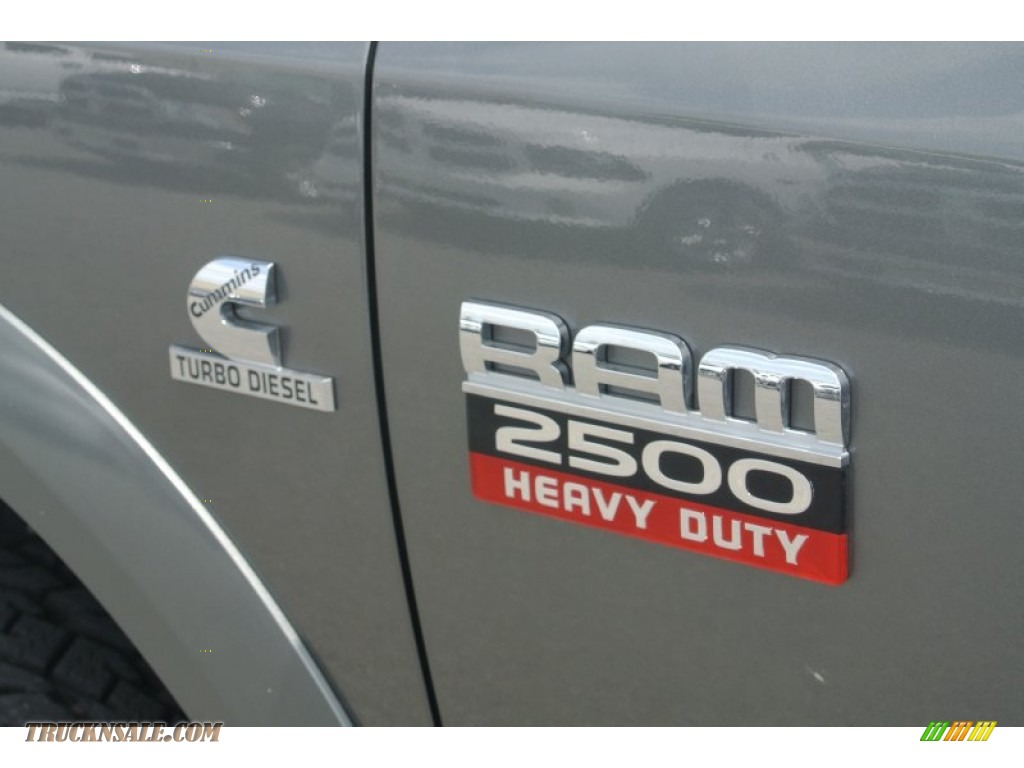 2012 Ram 2500 HD SLT Crew Cab 4x4 - Mineral Gray Metallic / Dark Slate/Medium Graystone photo #7