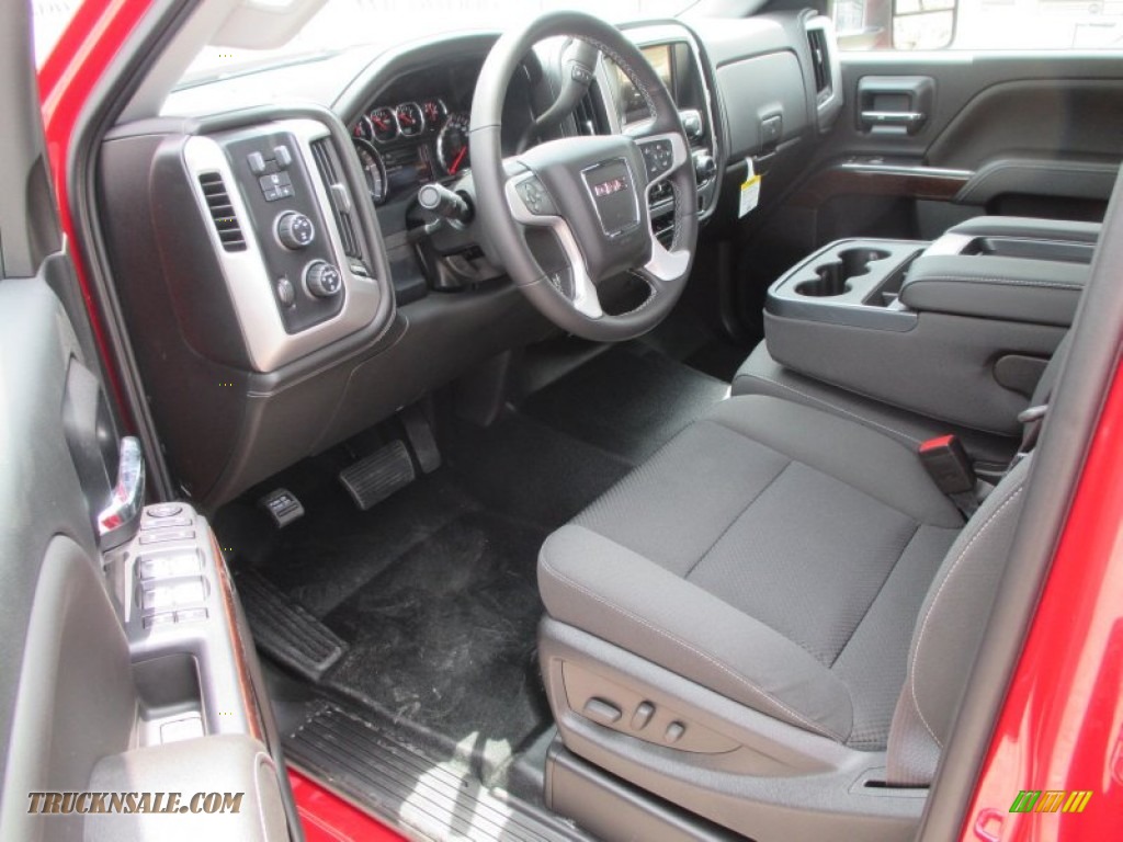 2015 Sierra 3500HD SLE Crew Cab 4x4 Dual Rear Wheel Chassis - Fire Red / Jet Black photo #7