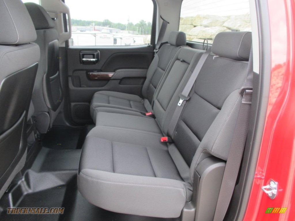 2015 Sierra 3500HD SLE Crew Cab 4x4 Dual Rear Wheel Chassis - Fire Red / Jet Black photo #31