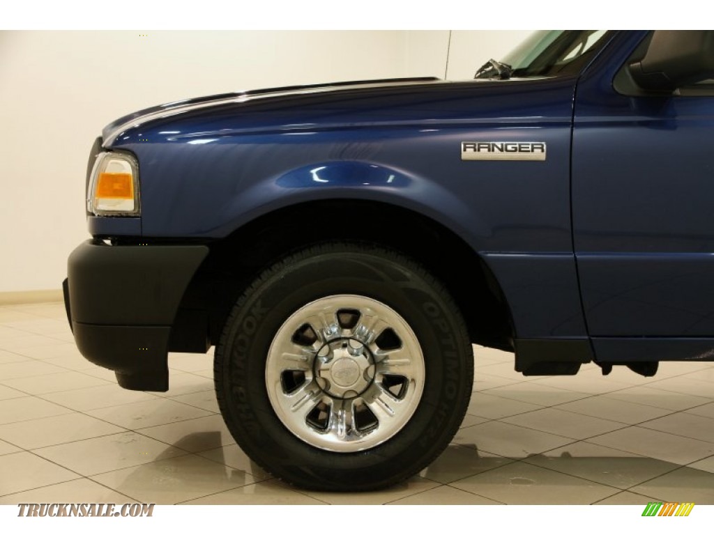2011 Ranger XL Regular Cab - Vista Blue Metallic / Medium Dark Flint photo #13