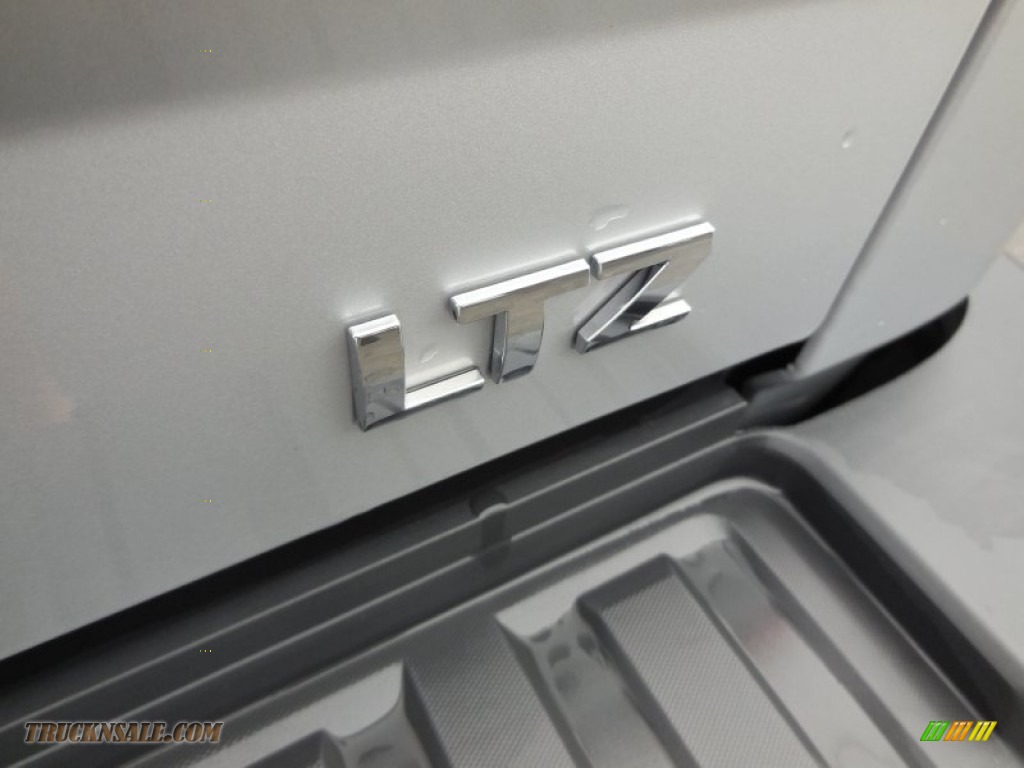 2015 Silverado 2500HD LTZ Double Cab 4x4 - Silver Ice Metallic / Jet Black photo #10