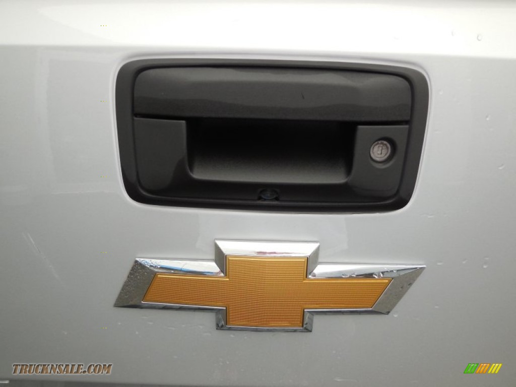 2015 Silverado 2500HD LTZ Double Cab 4x4 - Silver Ice Metallic / Jet Black photo #12