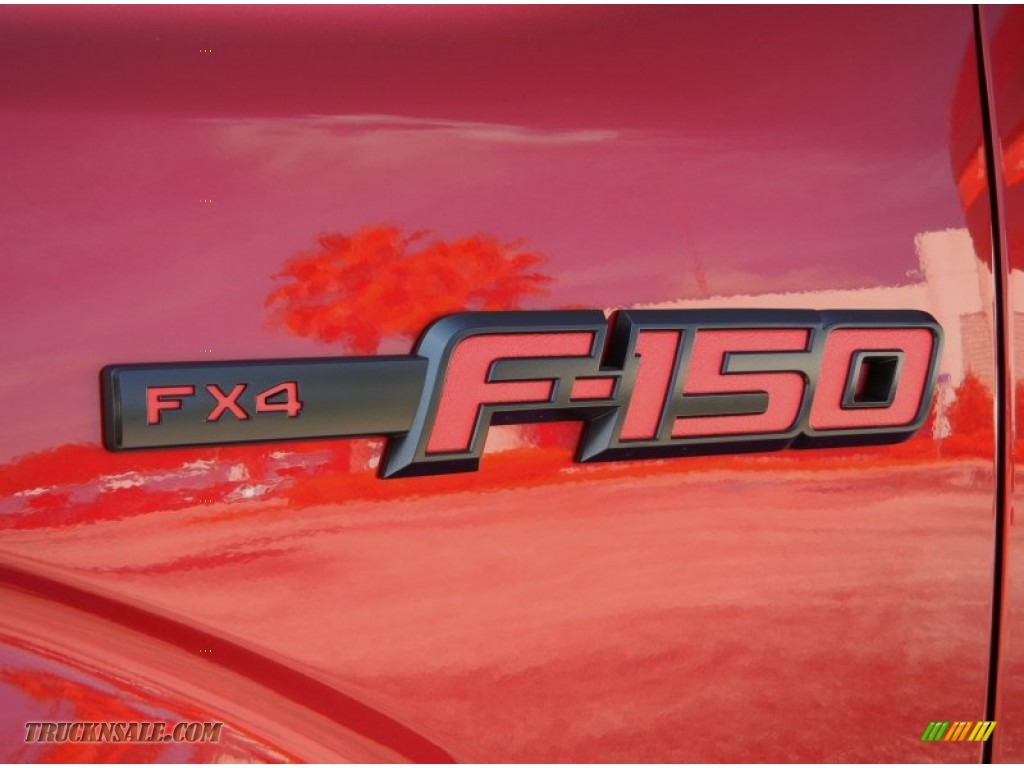2014 F150 FX4 SuperCrew 4x4 - Ruby Red / FX Appearance Black Leather/Alcantara photo #5