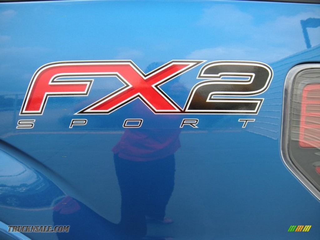2014 F150 FX2 SuperCrew - Blue Flame / Black photo #17