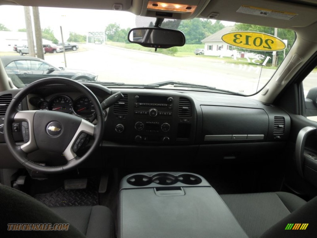 2013 Silverado 1500 LT Extended Cab 4x4 - Graystone Metallic / Ebony photo #30