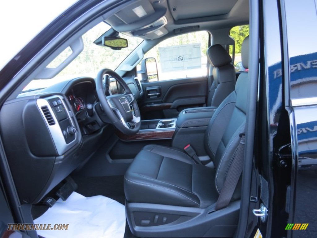 2015 Sierra 3500HD SLT Crew Cab 4x4 Dual Rear Wheel - Onyx Black / Jet Black photo #8