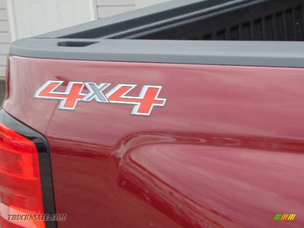 2014 Silverado 1500 LTZ Crew Cab 4x4 - Deep Ruby Metallic / Jet Black photo #3