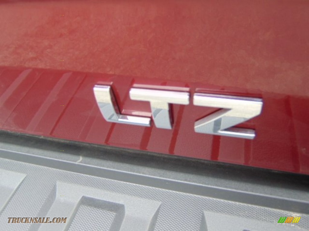 2014 Silverado 1500 LTZ Crew Cab 4x4 - Deep Ruby Metallic / Jet Black photo #9