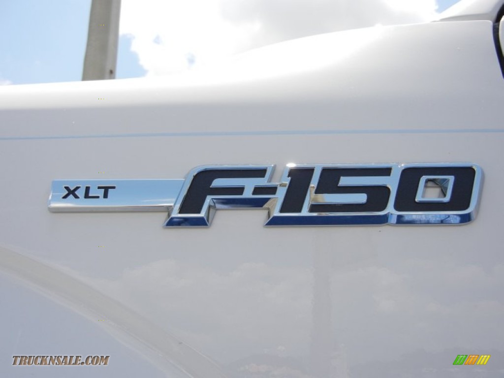 2014 F150 XLT SuperCrew - Oxford White / Steel Grey photo #5