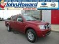 Nissan Frontier SV Crew Cab 4x4 Cayenne Red photo #1