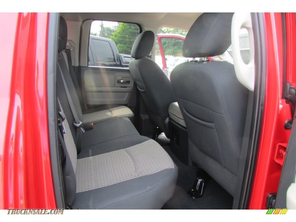 2011 Ram 1500 SLT Quad Cab 4x4 - Flame Red / Dark Slate Gray/Medium Graystone photo #53