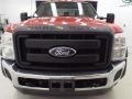 Ford F550 Super Duty XL Regular Cab 4x4 Chassis Vermillion Red photo #15