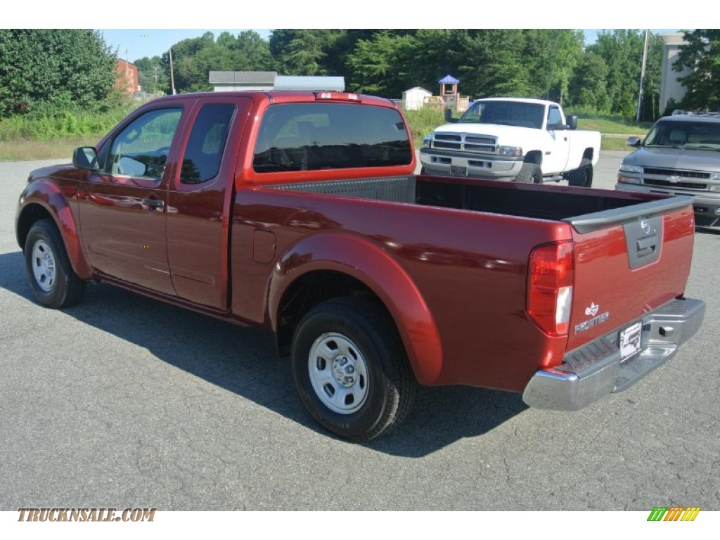2013 Frontier S King Cab - Cayenne Red / Graphite Steel photo #4