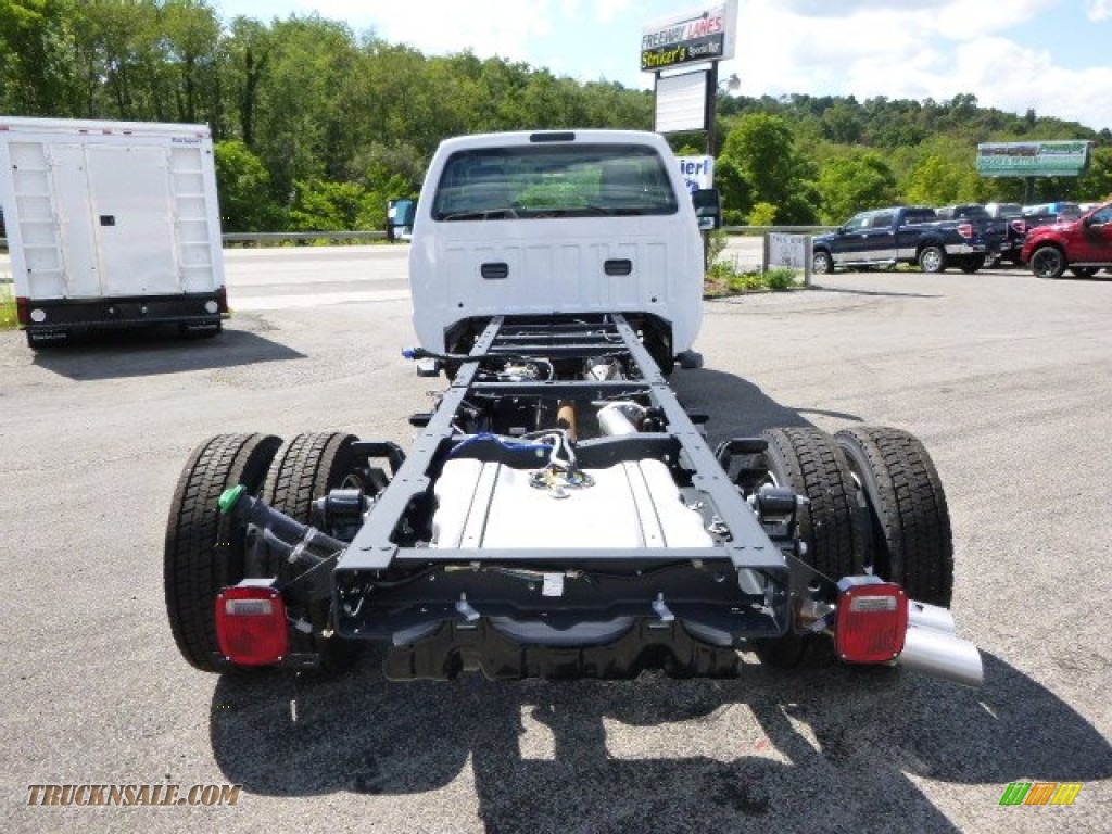 2015 F450 Super Duty XL Regular Cab Chassis - Oxford White / Steel photo #7