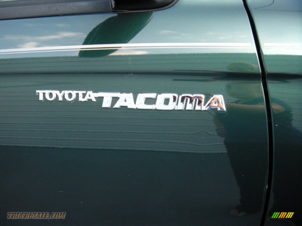 2004 Tacoma V6 PreRunner Double Cab - Imperial Jade Mica / Oak photo #16