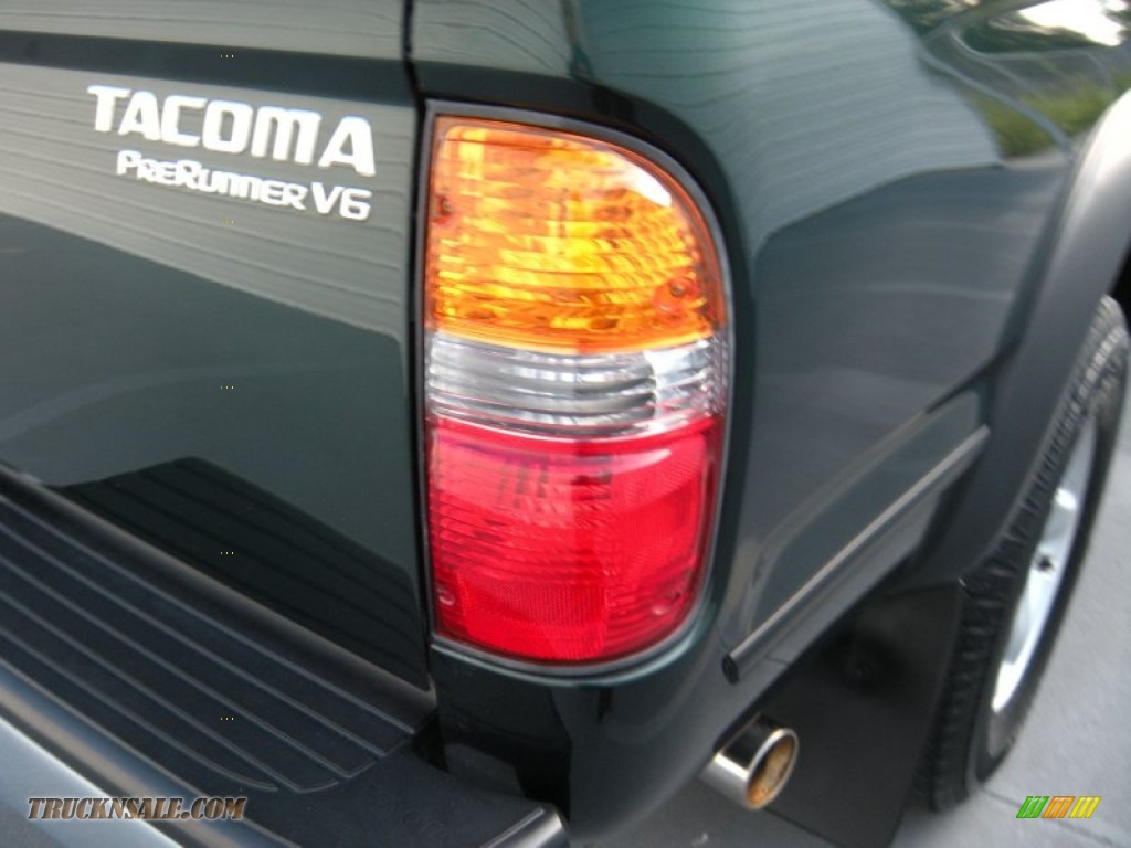 2004 Tacoma V6 PreRunner Double Cab - Imperial Jade Mica / Oak photo #18