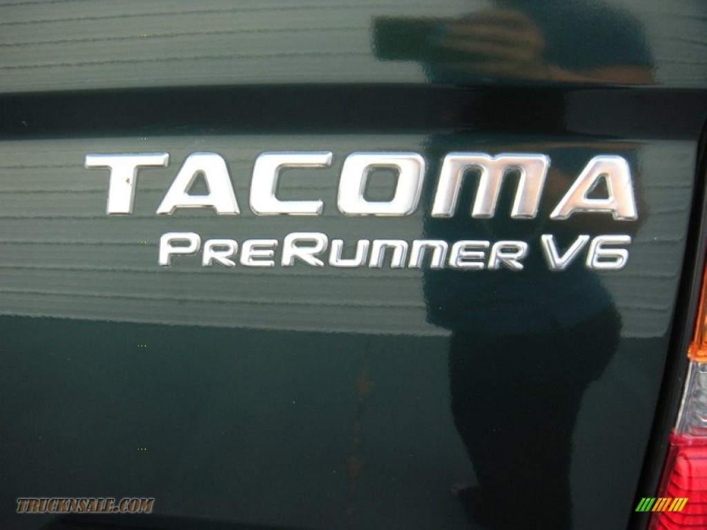 2004 Tacoma V6 PreRunner Double Cab - Imperial Jade Mica / Oak photo #19