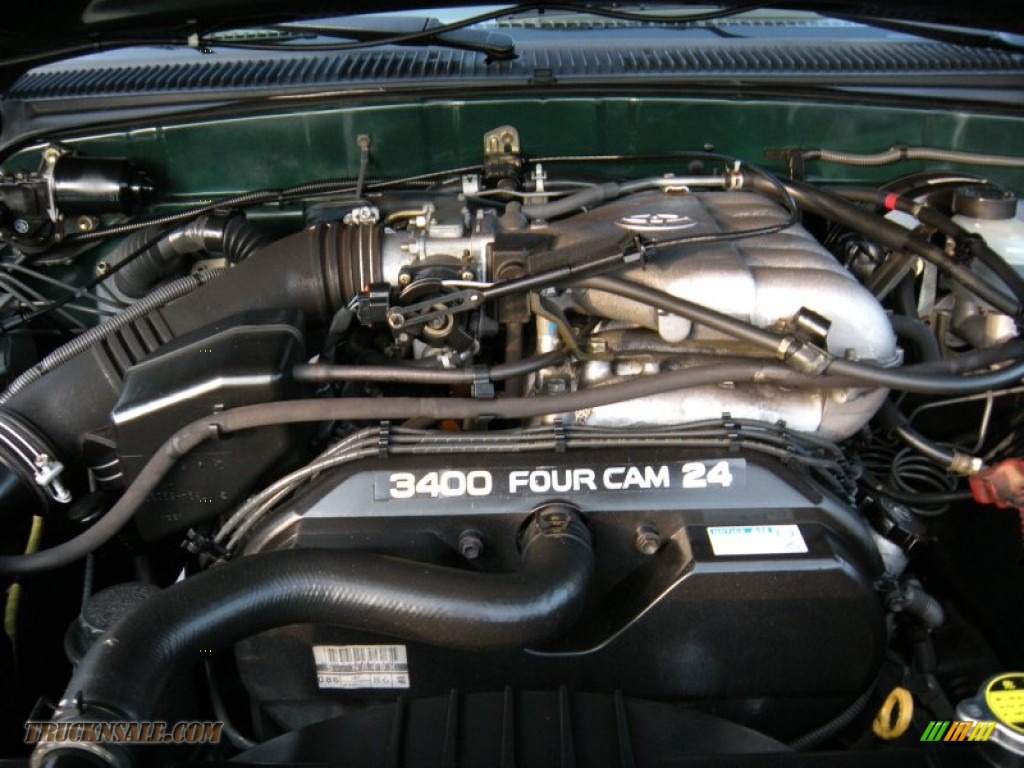 2004 Tacoma V6 PreRunner Double Cab - Imperial Jade Mica / Oak photo #22
