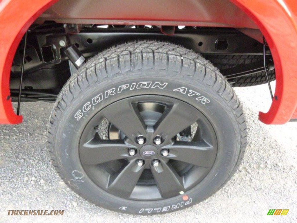 2014 F150 FX4 SuperCrew 4x4 - Race Red / FX Appearance Black Leather/Alcantara photo #9