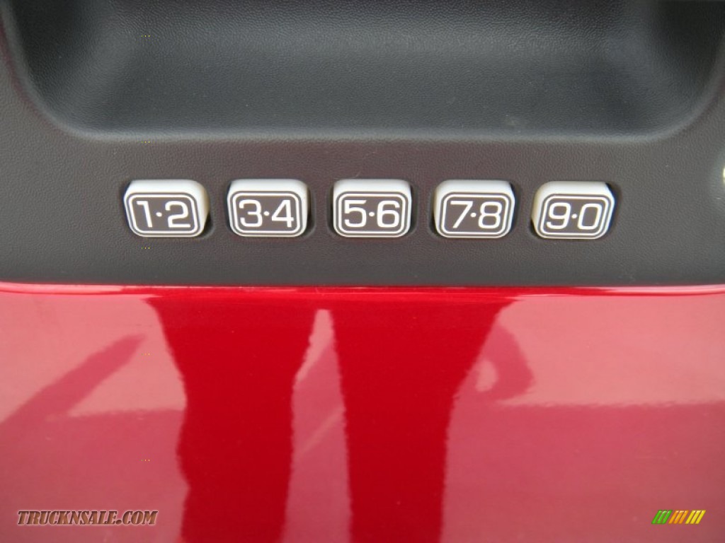 2014 F150 XLT SuperCrew 4x4 - Ruby Red / Steel Grey photo #15